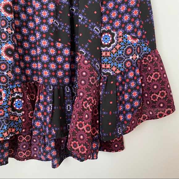 Eight Sixty Off the Shoulder Ruffle High-Low Top - Picture 2 of 5